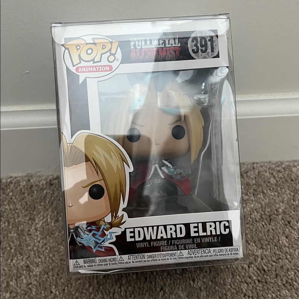Funko Pop! Animation Fullmetal Alchemist Edward Elric Figure #391 - Picture 2 of 5